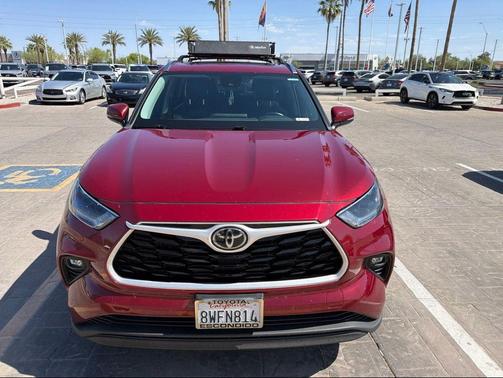 Ruby Flare Pearl 2021 Toyota Highlander XLE