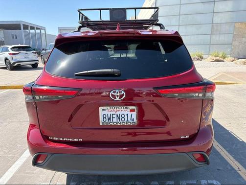 Ruby Flare Pearl 2021 Toyota Highlander XLE