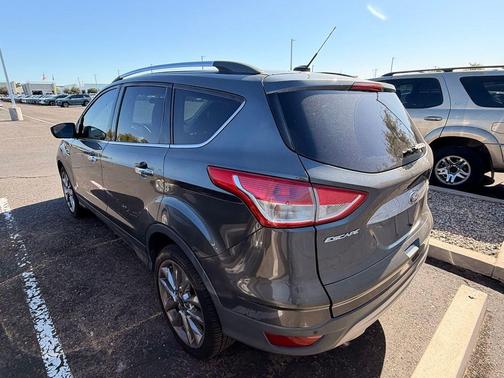 White Platinum Metallic Tri-Coat 2015 Ford Escape SE