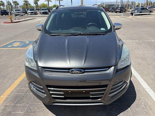 White Platinum Metallic Tri-Coat 2015 Ford Escape SE