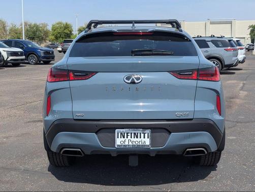 Slate Gray 2022 INFINITI QX55 LUXE