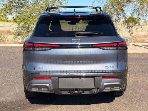Moonbow Blue/Black Obsidian 2024 INFINITI QX60 AUTOGRAPH