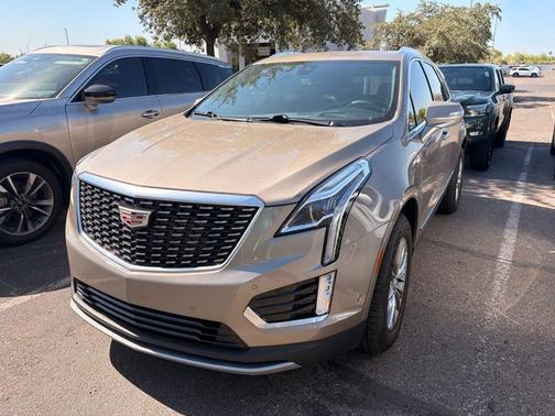 Latte Metallic 2023 Cadillac XT5 Premium Luxury