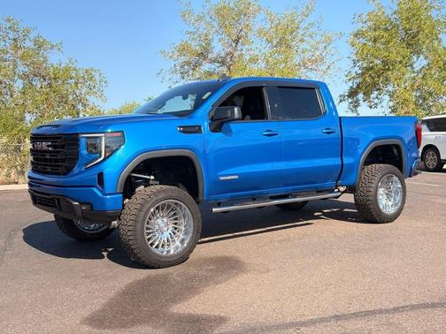 Dynamic Blue Metallic 2023 GMC Sierra 1500 Elevation