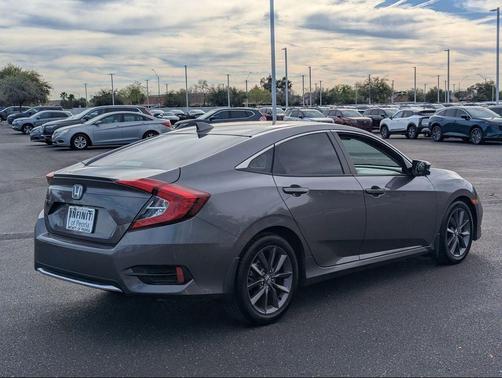 Modern Steel Metallic 2020 Honda Civic EX