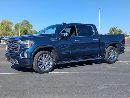 Pacific Blue Metallic 2021 GMC Sierra 1500 Denali