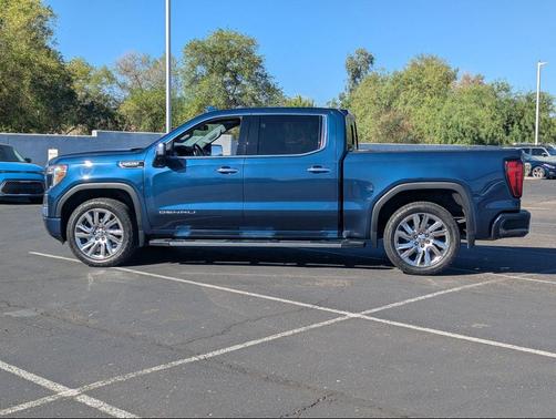 Pacific Blue Metallic 2021 GMC Sierra 1500 Denali