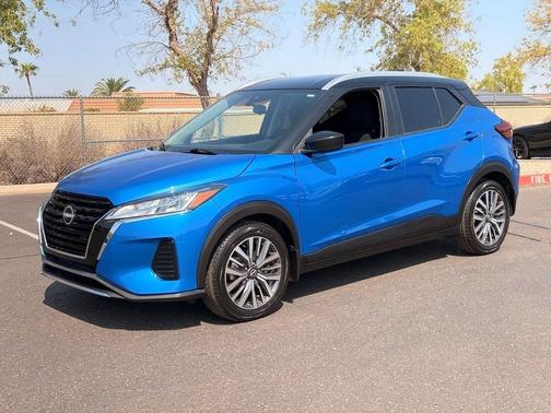 Electric Blue Metallic 2023 Nissan Kicks SV