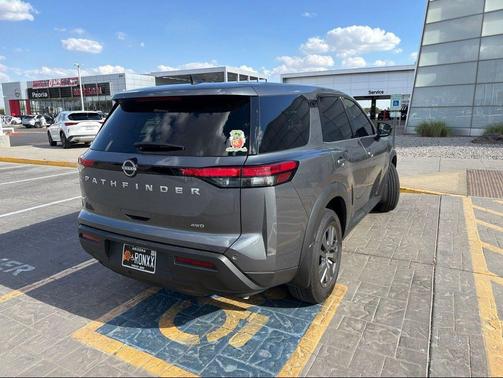 Gun Metallic 2025 Nissan Pathfinder S 4WD