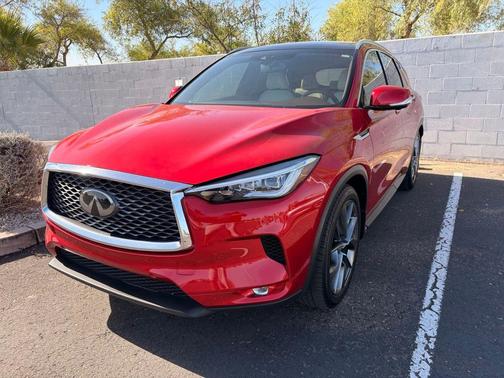 Dynamic Sunstone Red 2021 INFINITI QX50 AUTOGRAPH
