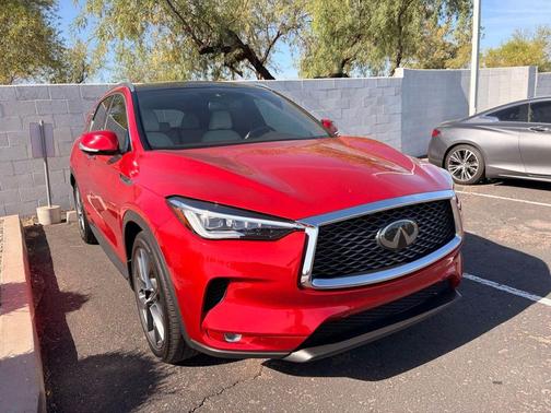 Dynamic Sunstone Red 2021 INFINITI QX50 AUTOGRAPH