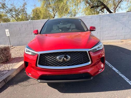 Dynamic Sunstone Red 2021 INFINITI QX50 AUTOGRAPH