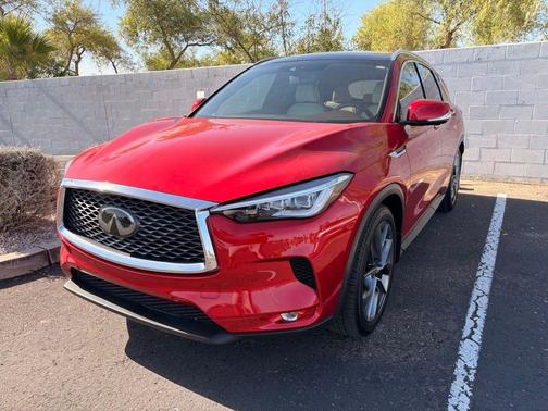 Dynamic Sunstone Red 2021 INFINITI QX50 AUTOGRAPH