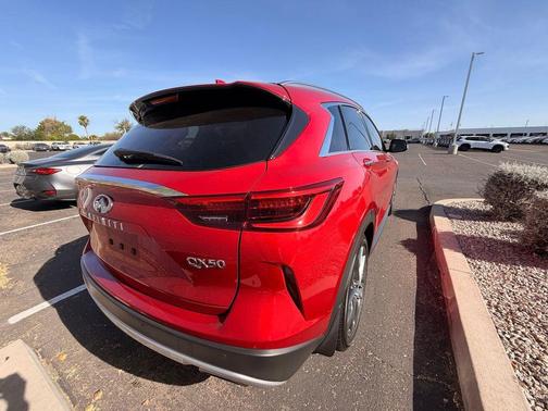 Dynamic Sunstone Red 2021 INFINITI QX50 AUTOGRAPH