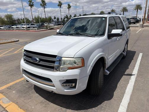White 2016 Ford Expedition Limited