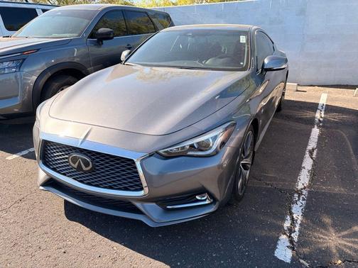 Graphite Shadow 2019 INFINITI Q60 3.0T LUXE