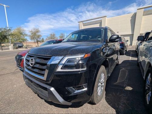 Super Black 2024 Nissan Armada SV 2WD