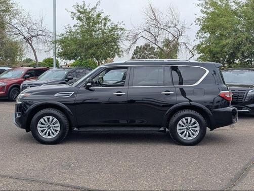 Super Black 2024 Nissan Armada SV 2WD