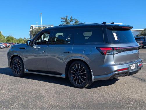 Dynamic Metal/Black Obsidian 2026 INFINITI QX80 AUTOGRAPH AWD