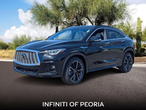 Black Obsidian 2025 INFINITI QX55 SENSORY