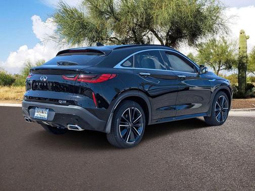 Black Obsidian 2025 INFINITI QX55 SENSORY