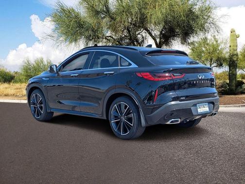 Black Obsidian 2025 INFINITI QX55 SENSORY