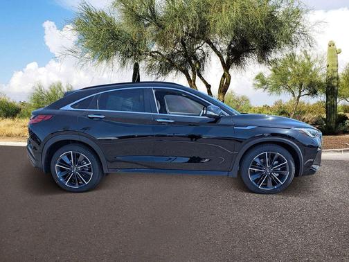 Black Obsidian 2025 INFINITI QX55 SENSORY