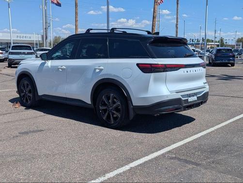 Radiant White/Black Obsidian 2027 INFINITI QX60 AUTOGRAPH