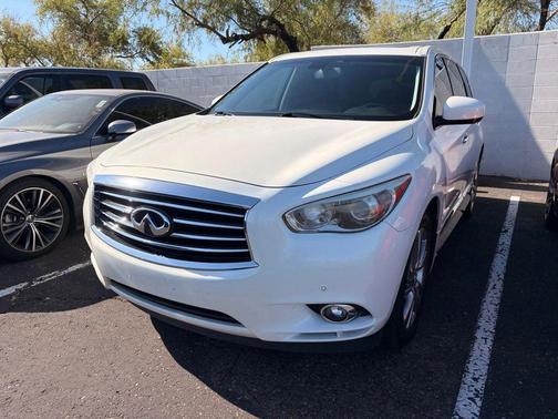 Moonlight White 2013 INFINITI JX35 Base
