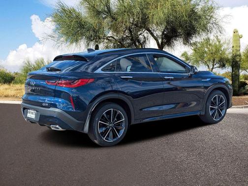 Hermosa Blue 2025 INFINITI QX55 ESSENTIAL