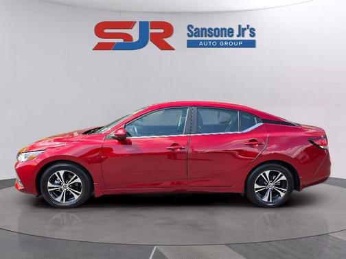 Scarlet Ember 2023 Nissan Sentra SV