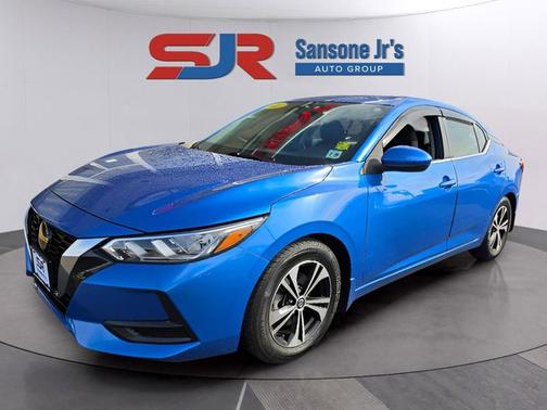 Electric Blue Metallic 2021 Nissan Sentra SV