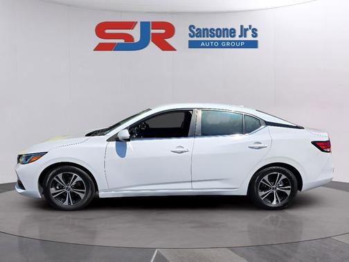 Cloud White 2023 Nissan Sentra SV