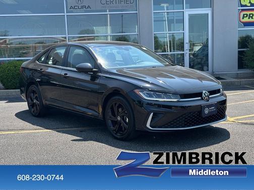 Deep Black Pearl Effect 2025 Volkswagen Jetta 1.5T SE