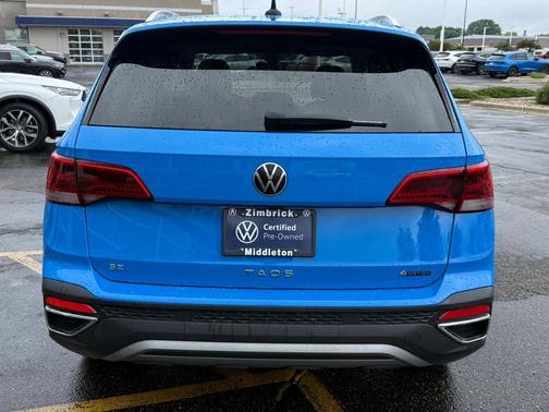 Cornflower Blue 2023 Volkswagen Taos 1.5T SE