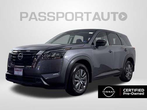 Gun Metallic 2025 Nissan Pathfinder S 4WD