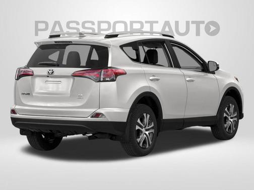 Super White 2017 Toyota RAV4 LE