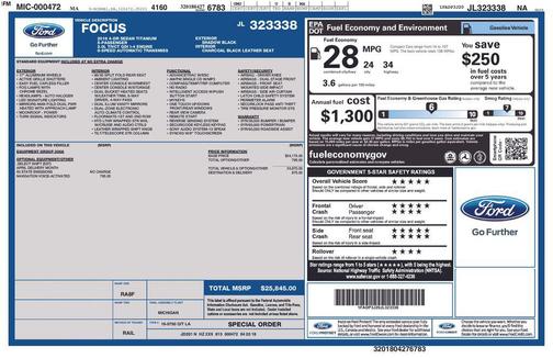 2018 Ford Focus Titanium