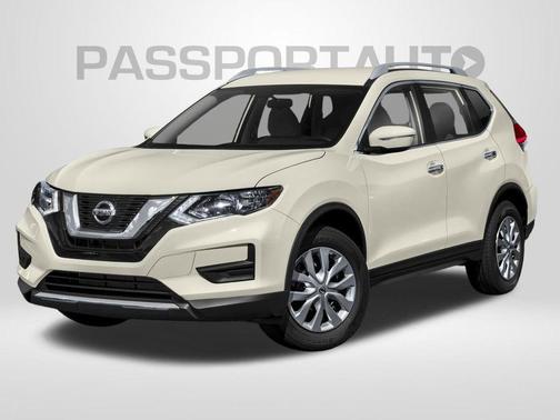 Glacier White 2017 Nissan Rogue S