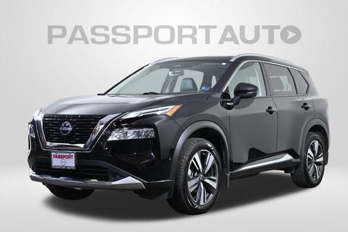 Super Black 2022 Nissan Rogue Platinum