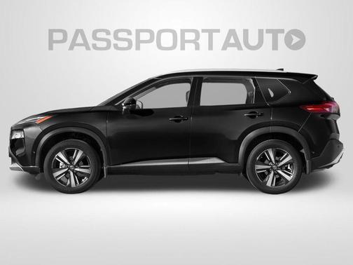 Super Black 2022 Nissan Rogue Platinum