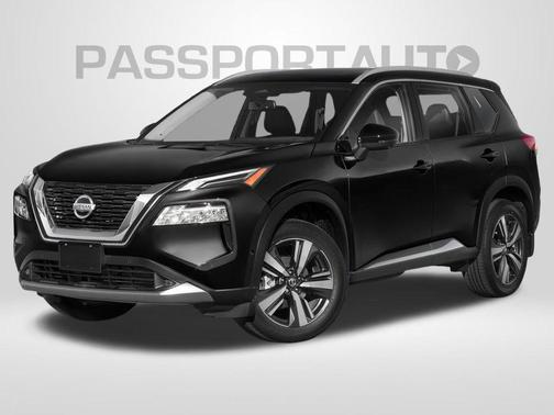 Super Black 2022 Nissan Rogue Platinum