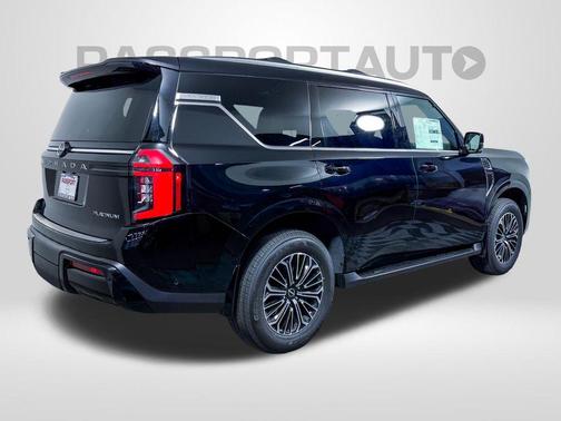 Super Black 2026 Nissan Armada Platinum
