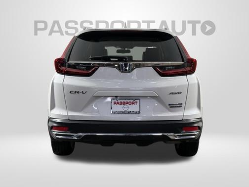 Platinum White Pearl 2020 Honda CR-V Hybrid Touring