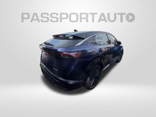 Deep Ocean Blue Pearl/Black Diamond Pearl 2023 Nissan ARIYA ENGAGE