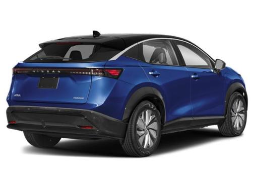 Deep Ocean Blue Pearl/Black Diamond Pearl 2023 Nissan ARIYA ENGAGE