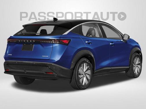 Deep Ocean Blue Pearl/Black Diamond Pearl 2023 Nissan ARIYA ENGAGE