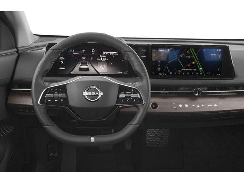 Deep Ocean Blue Pearl/Black Diamond Pearl 2023 Nissan ARIYA ENGAGE