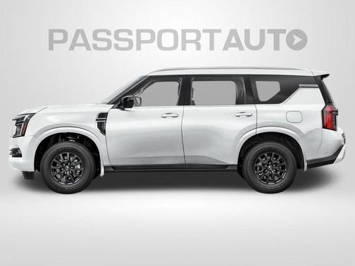 Aspen White Tricoat 2026 Nissan Armada SV