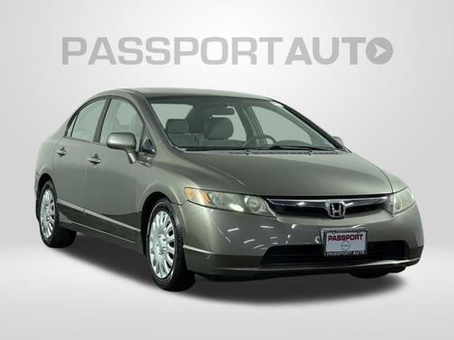 Galaxy Gray Metallic 2008 Honda Civic LX